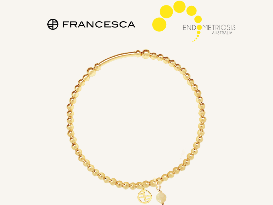 💛 Proudly supporting Endometriosis Australia Francesca