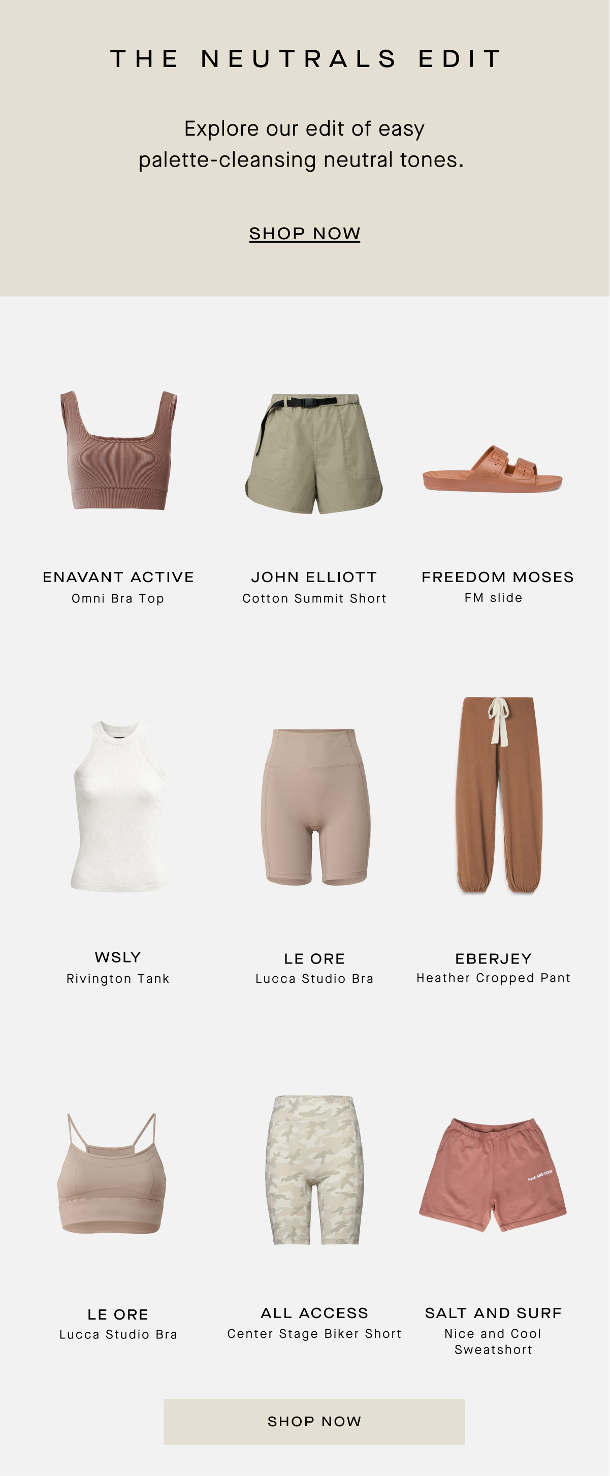 Shop The Neutrals Edit