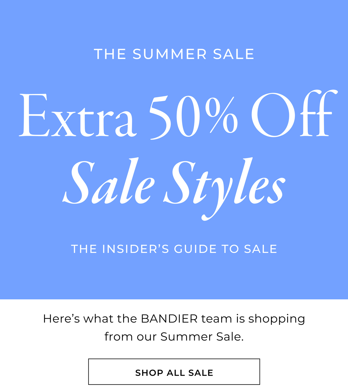 Fourth of July Weekend Sale