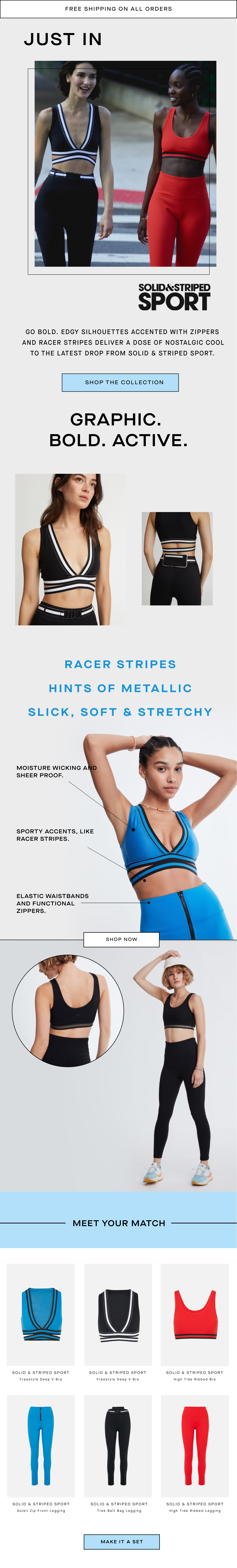 Shop Solid & Striped Sport
