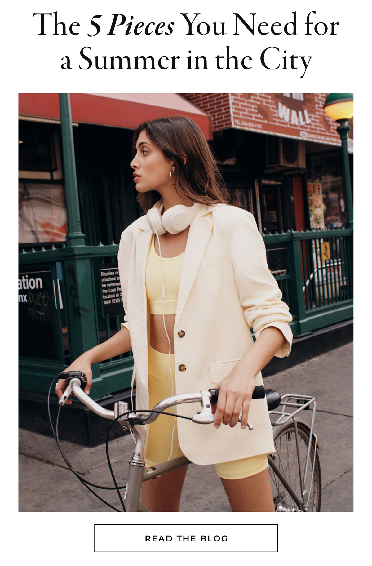 The Five Pieces You Need for a Summer in the City