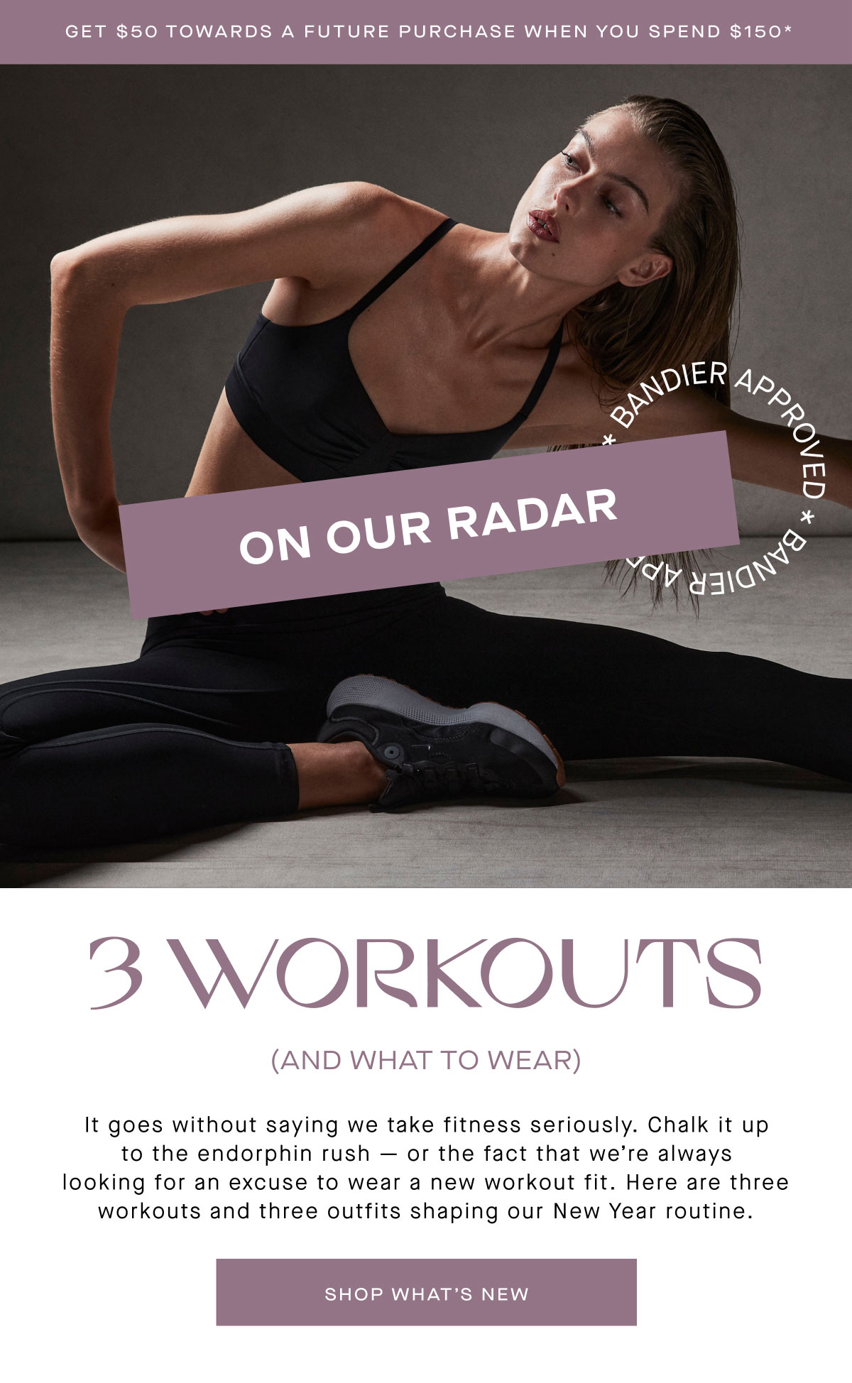 3 Workouts