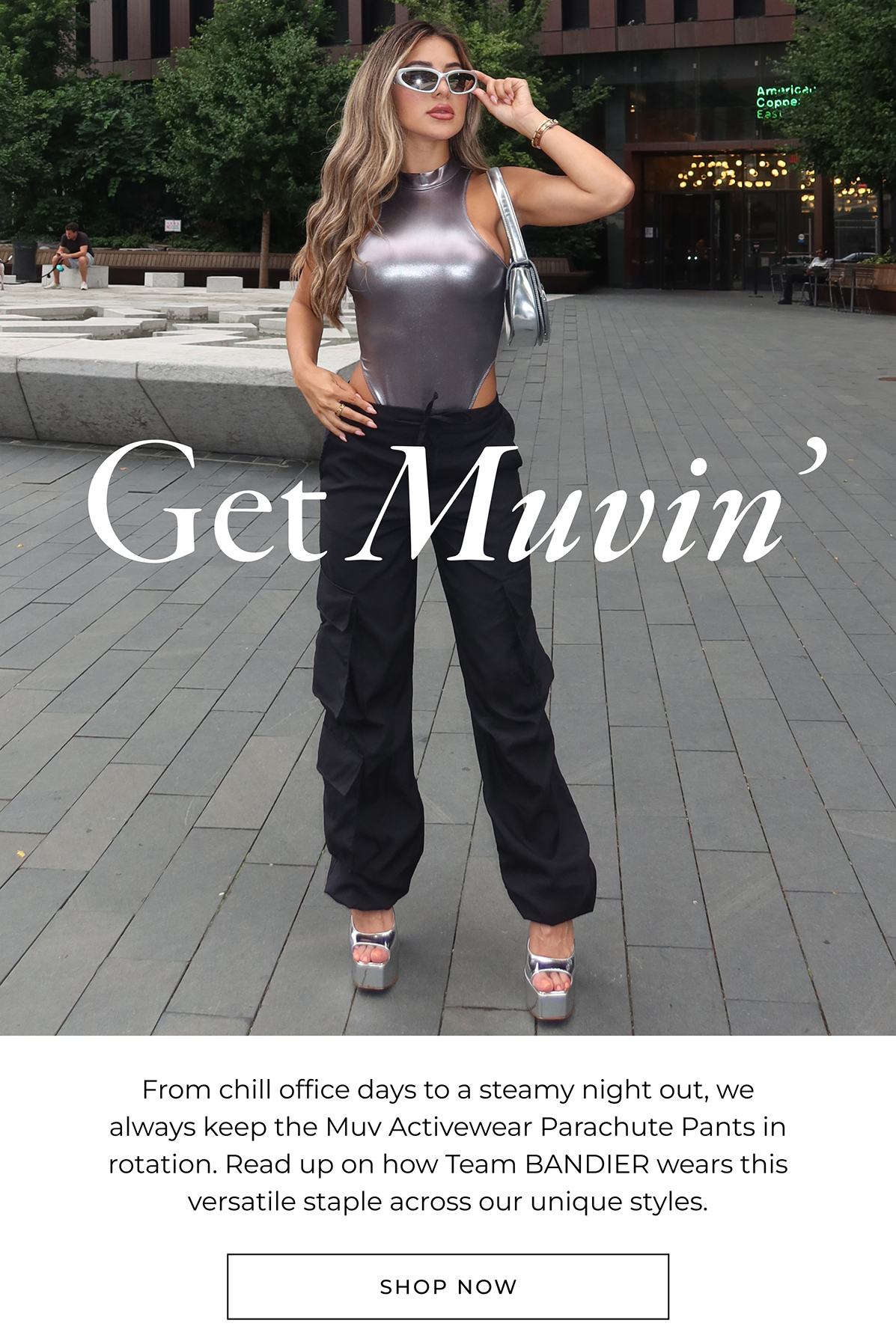 Muv Activewear Parachute Pants