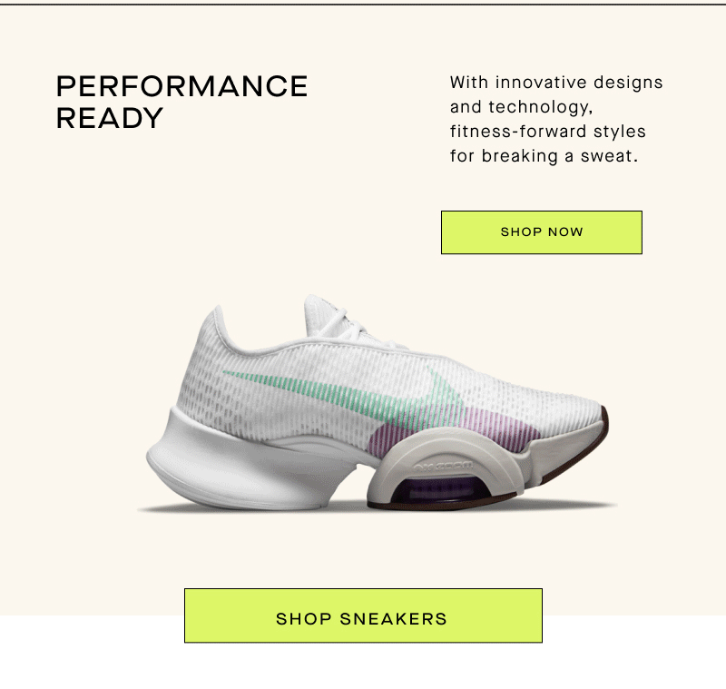 Shop Performance Sneakers