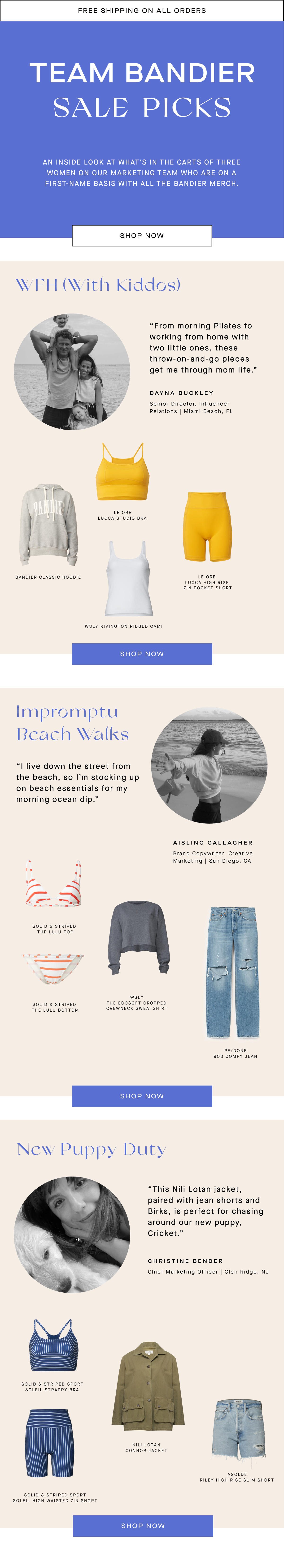 Shop The End of Summer Sale 