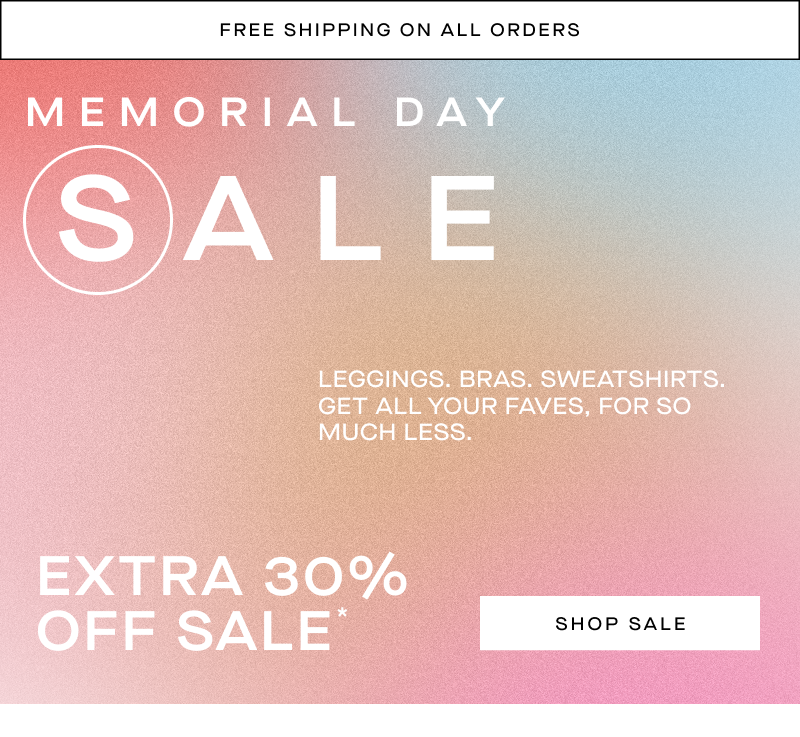 Shop Memorial Day Sale