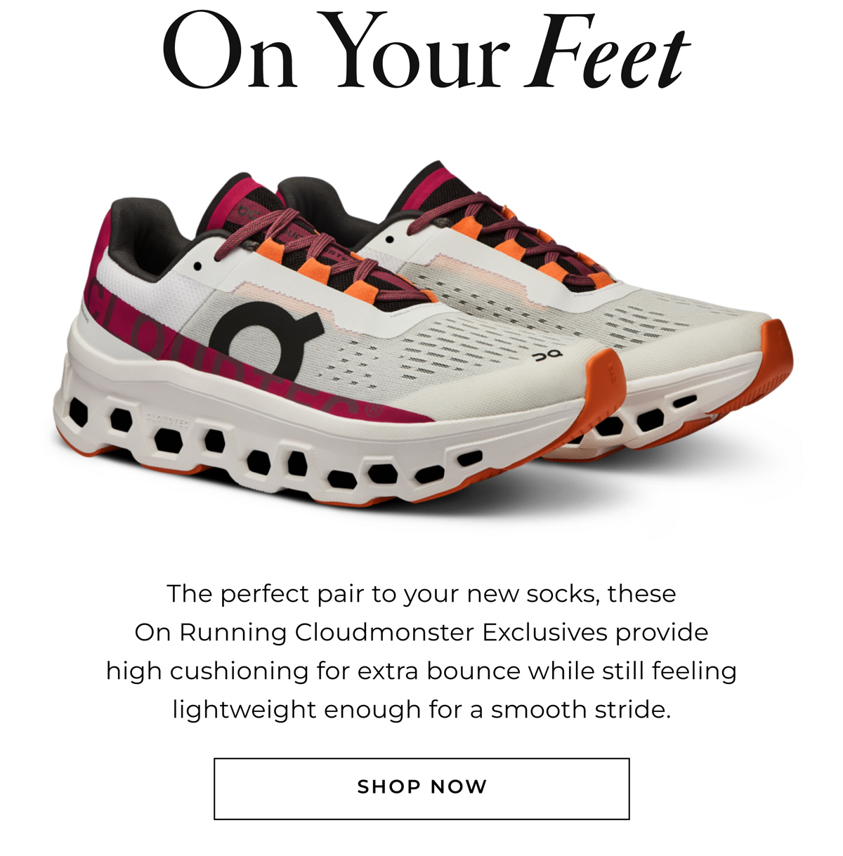 On Running Cloudmonster Exclusive