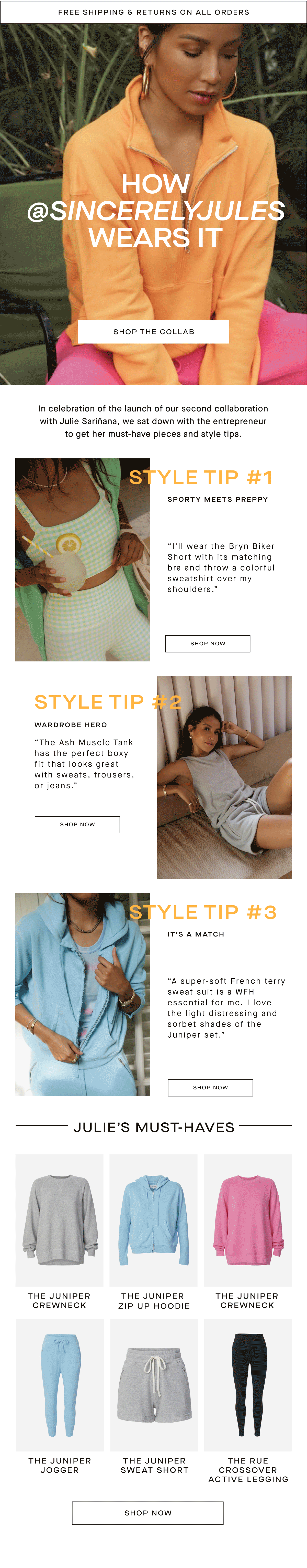 Shop Sincerely Jules for BANDIER