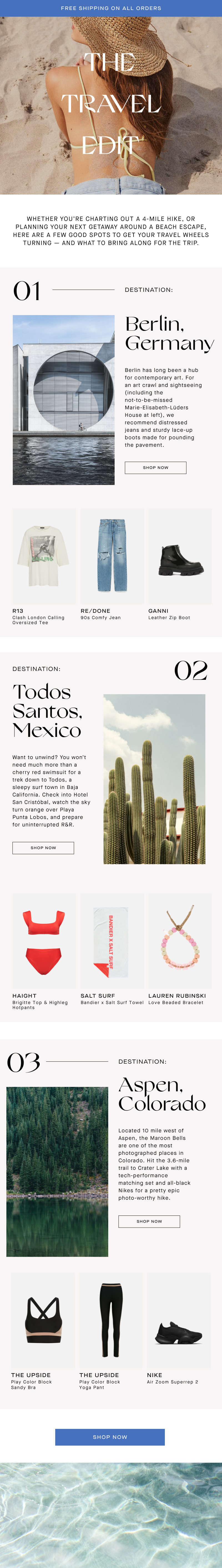 Shop The Travel Edit