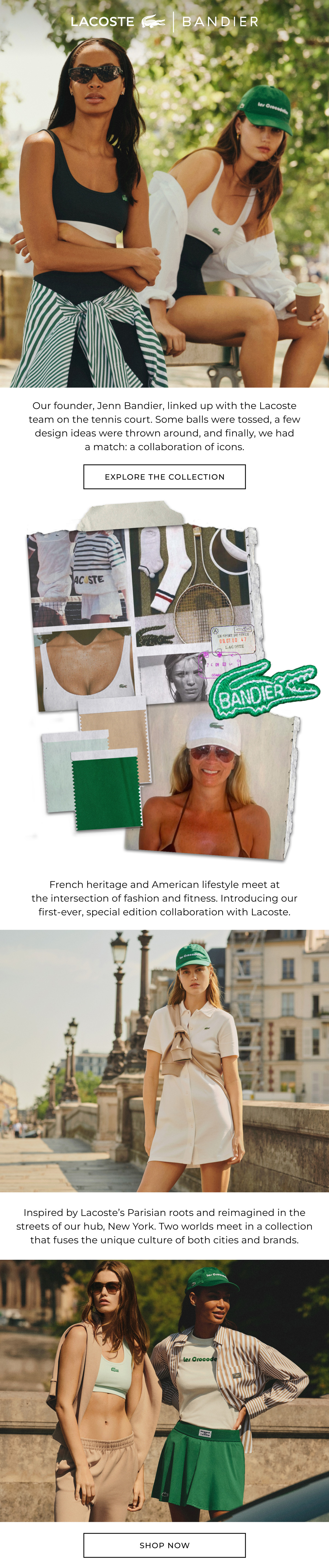 Lacoste x BANDIER