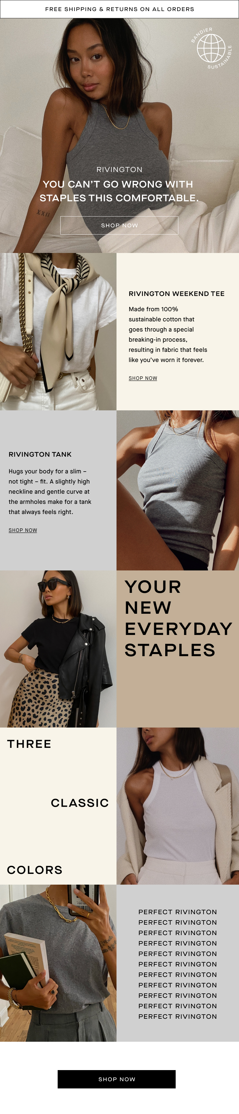 Shop The Rivington Collection