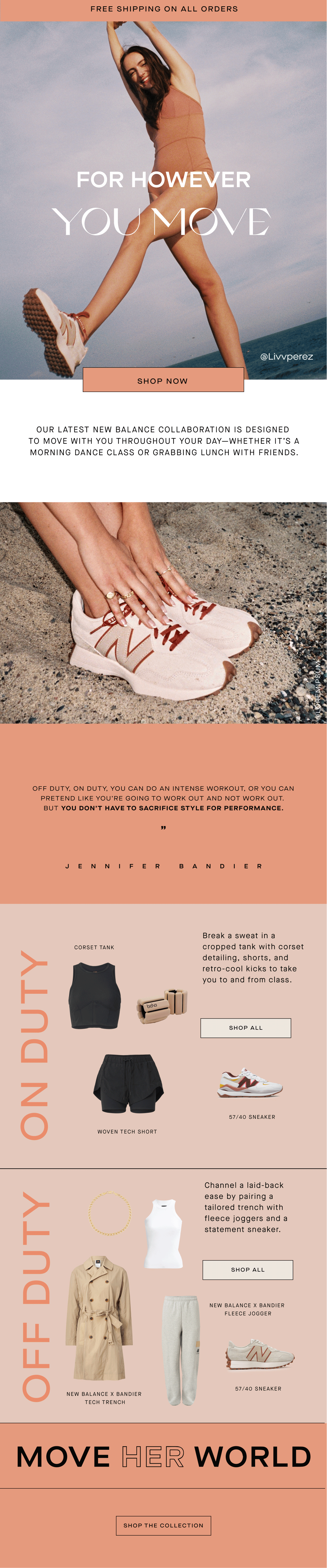 Shop New Balance x BANDIER