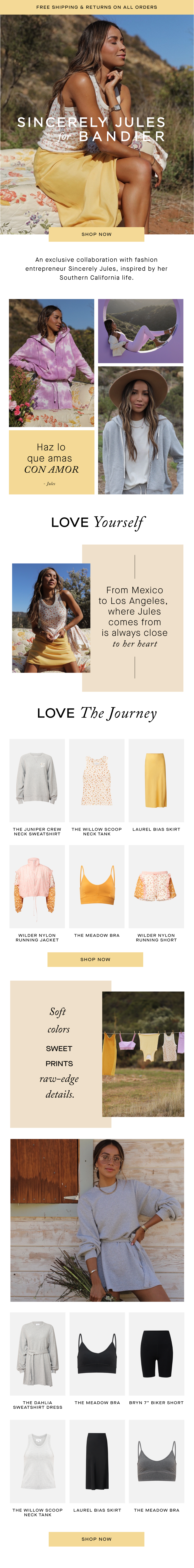 Shop Sincerley Jules for BANDIER