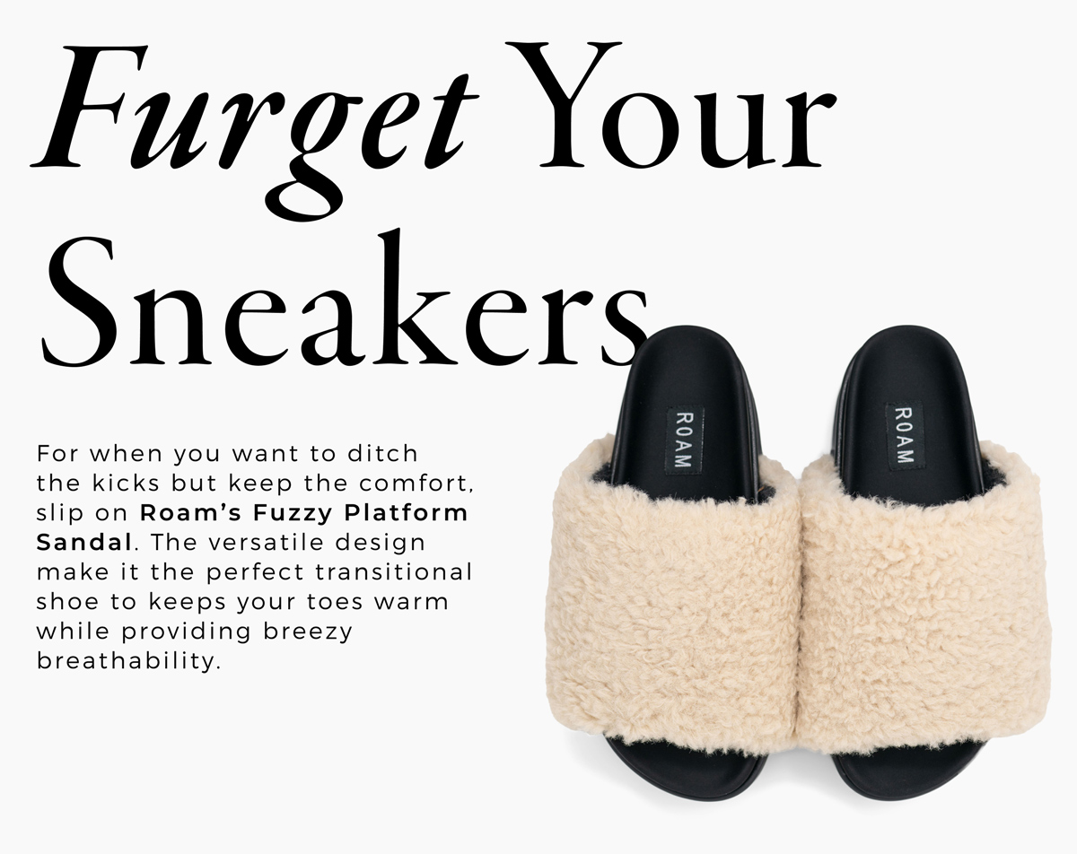 ROAM Fuzzy Platform Sandals