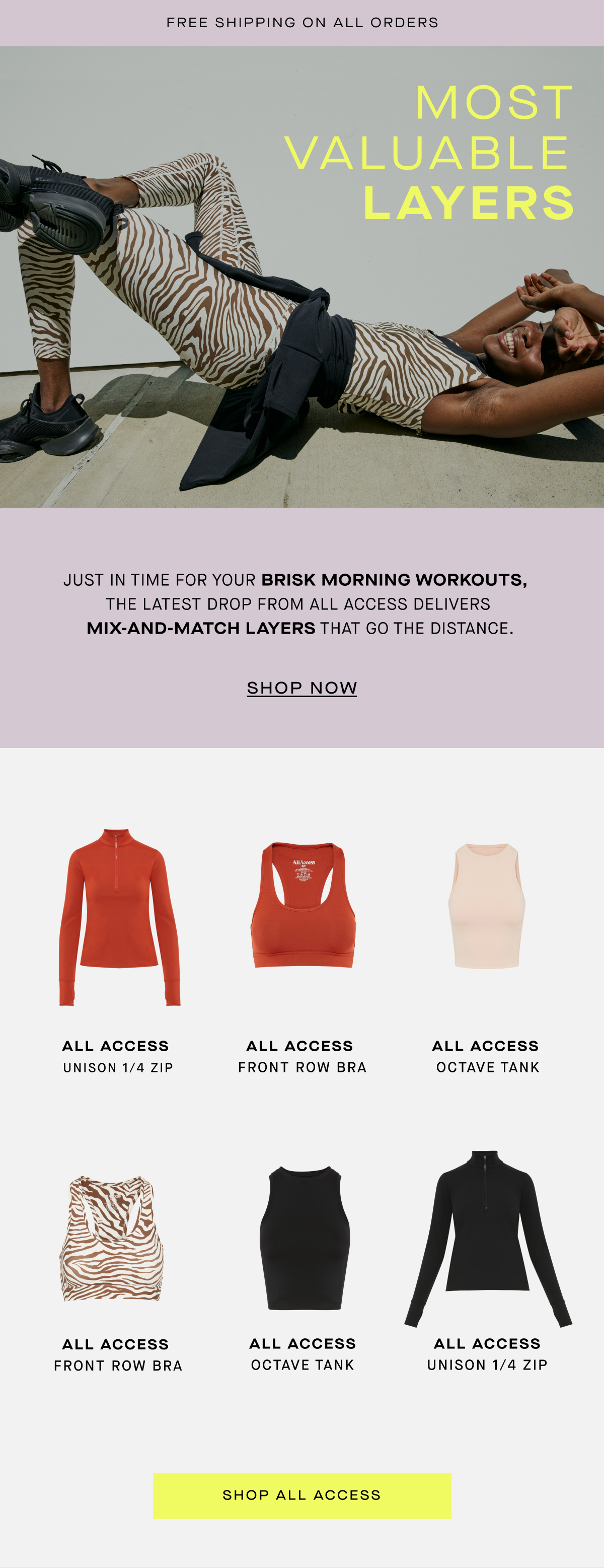 Shop All Access