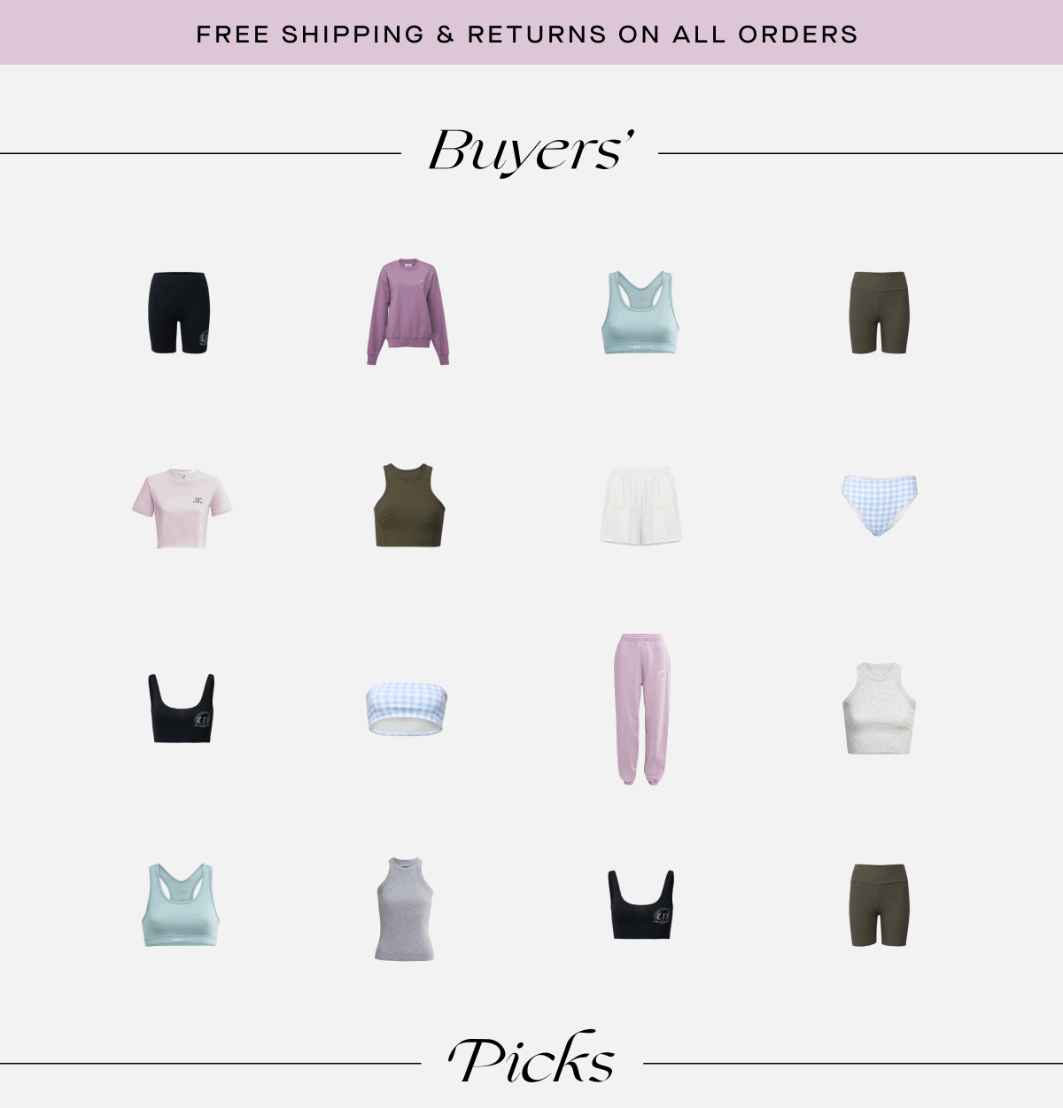 Shop Buyer's Picks