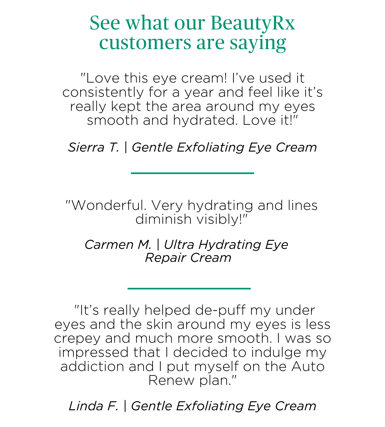 Which Eye Cream Should You Get? BeautyRx By Dr Schultz