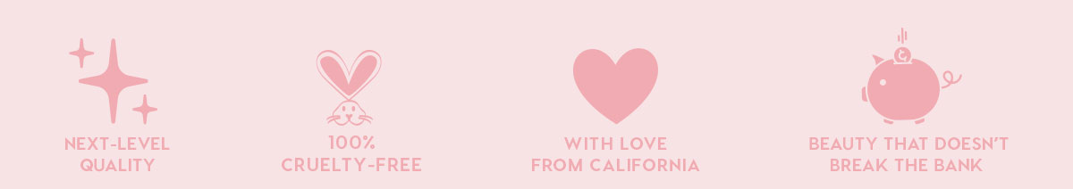 100% Cruelty Free, With Love From California, Beauty that Doesn't Break the Bank