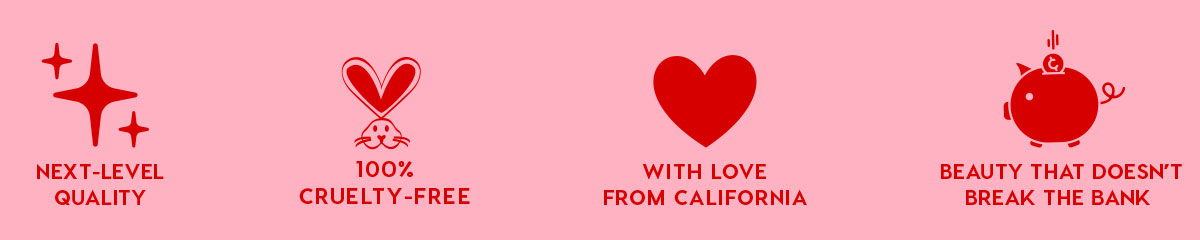100% Cruelty Free, With Love From California, Beauty that Doesn't Break the Bank