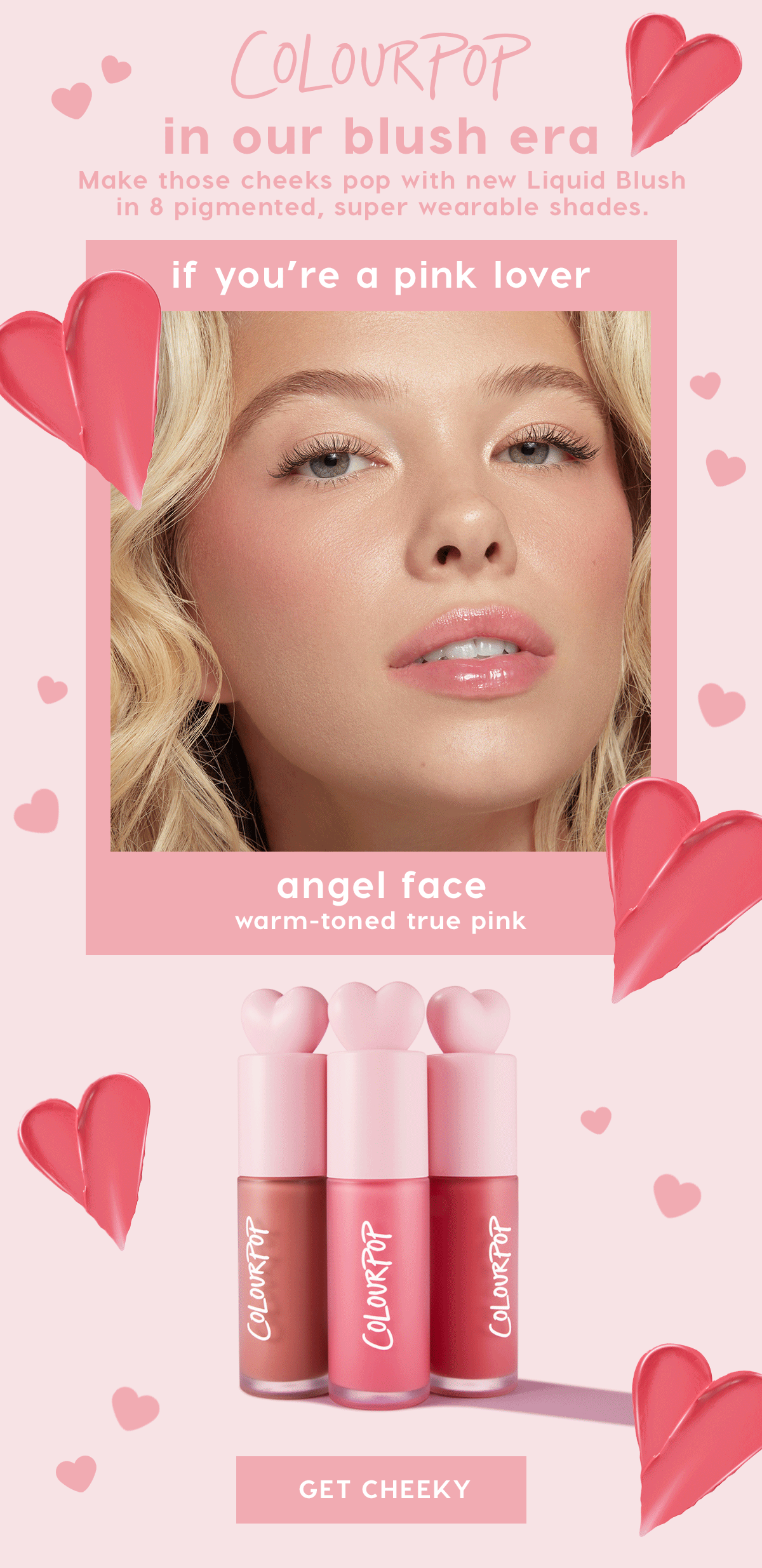 in our blush era - Make those cheeks pop with new Liquid Blush in 8 pigmented, super wearable shades.
