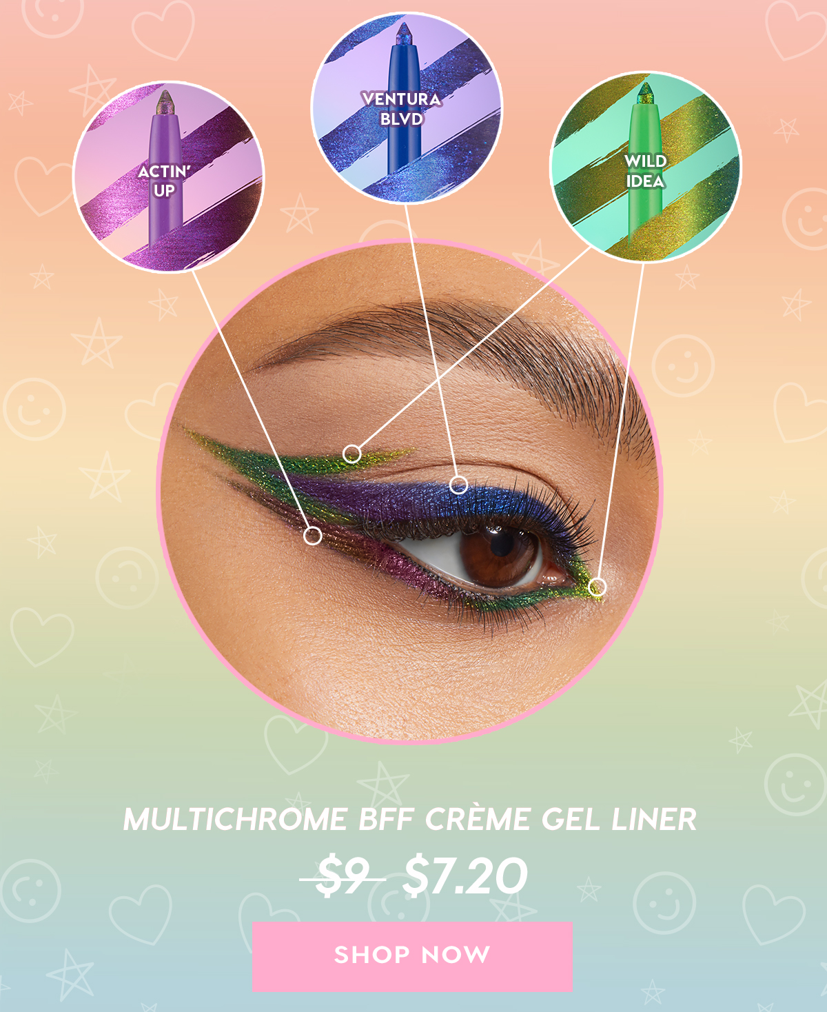 Multichrome BFF Creme Gel Liner $7.20 Shop Now