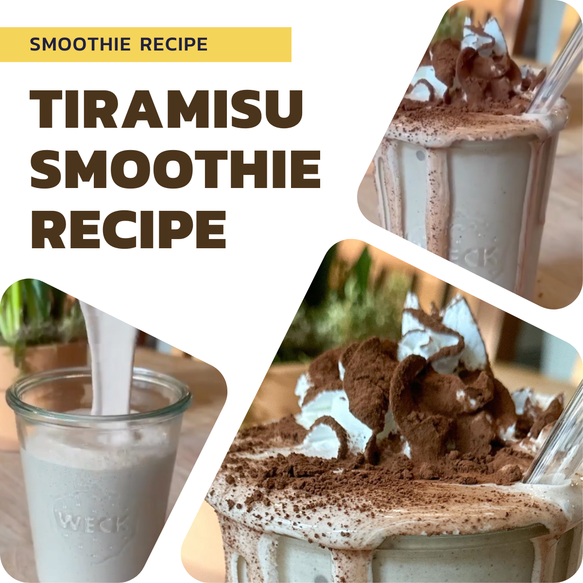 Tiramisu Smoothie  Recipe