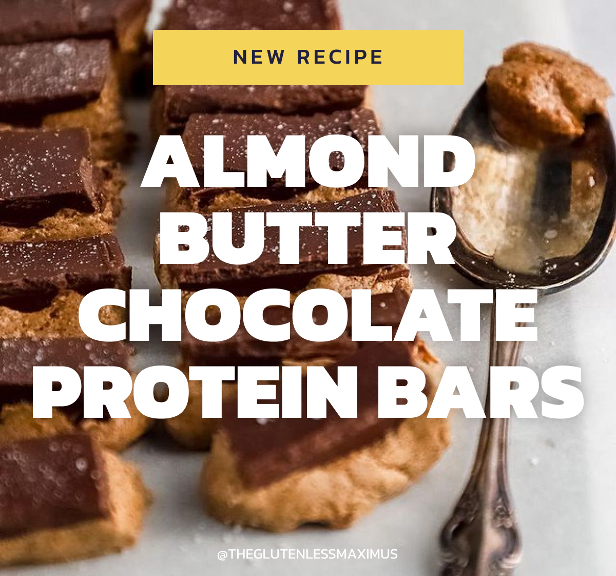Recipe Almond Butter Chocolate Protein Bars 🍫 Equip