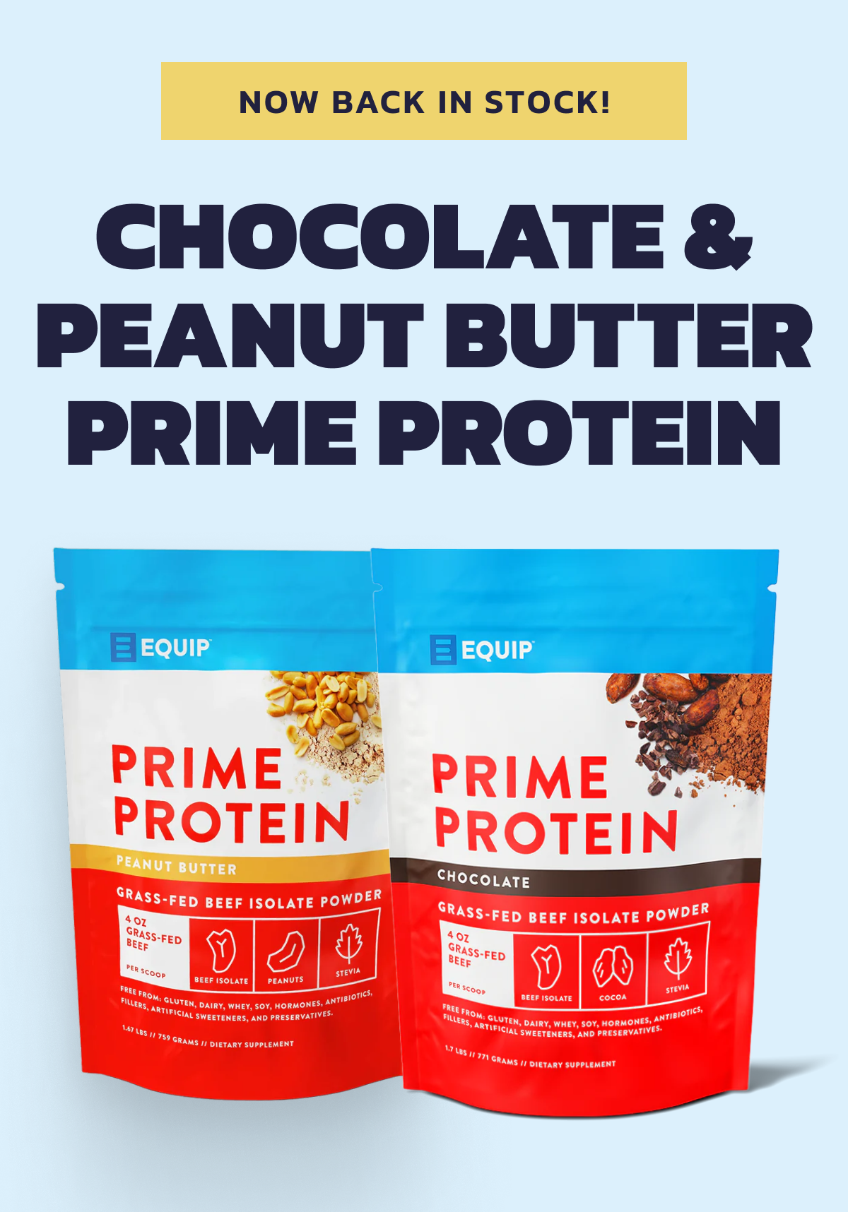 Restocked All Prime Proteins