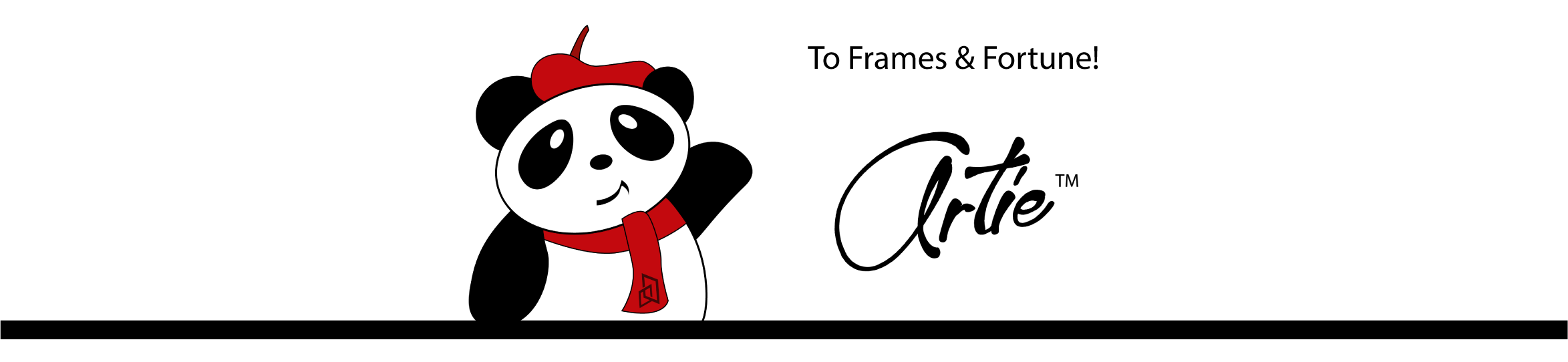 Thank you from Mark, Joely, & Artie Frame Destination