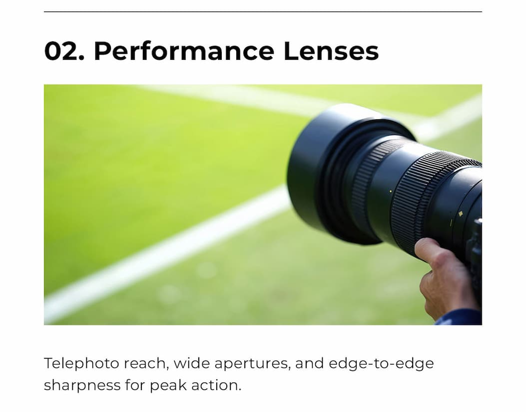 performance lenses