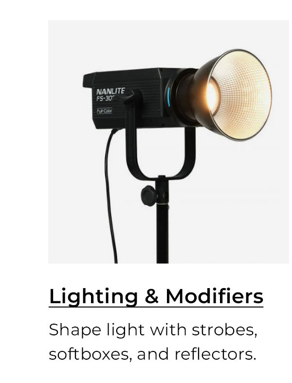 lighting and modifiers