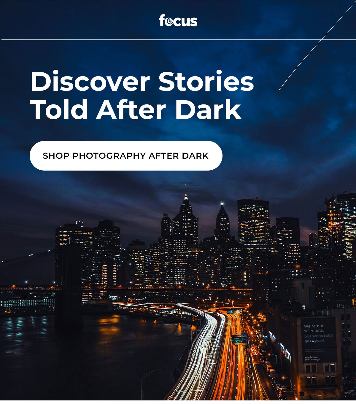 discover stories told after dark: shop photography after dark