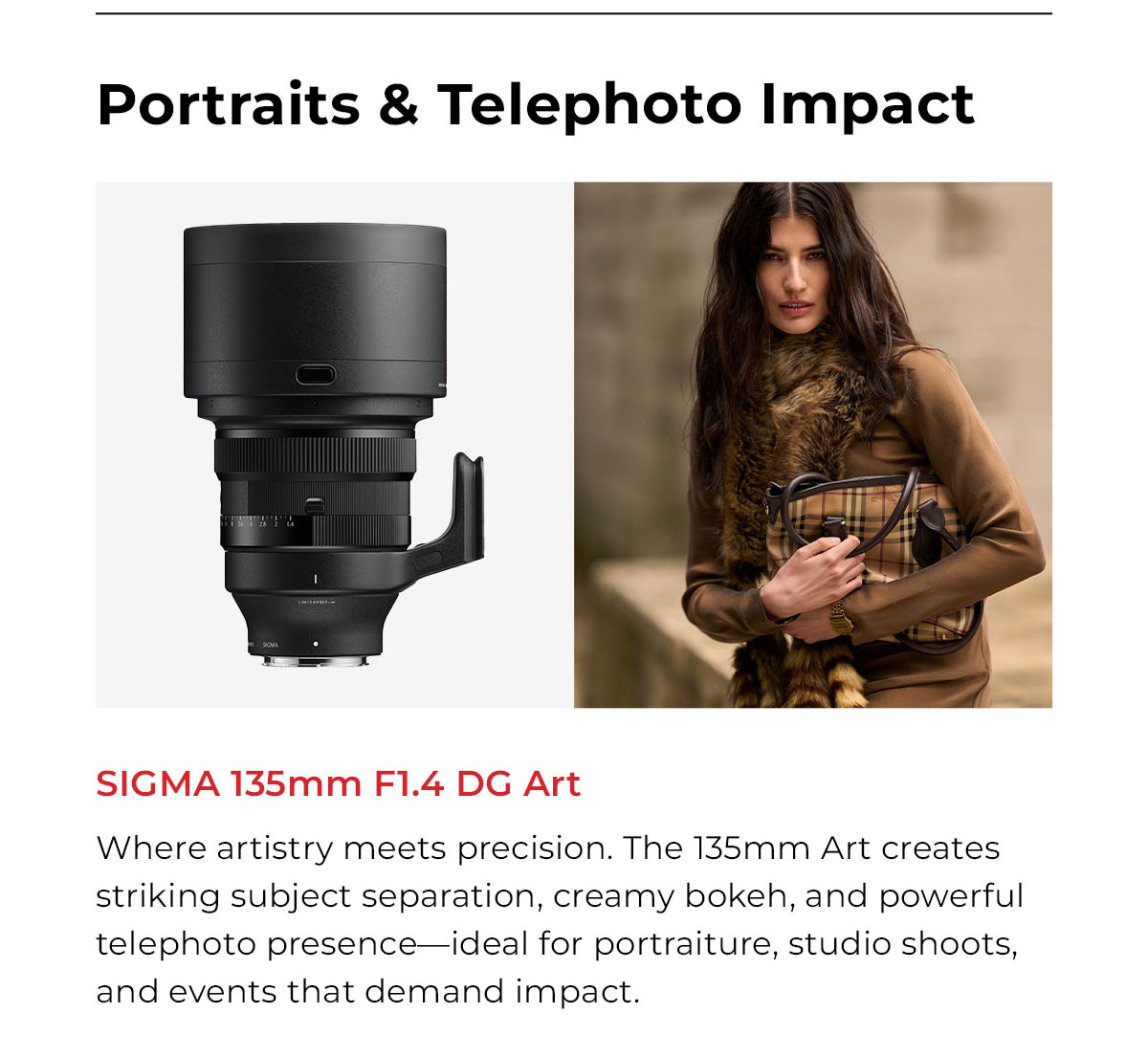 Sigma 135mm F1.4 DG ART