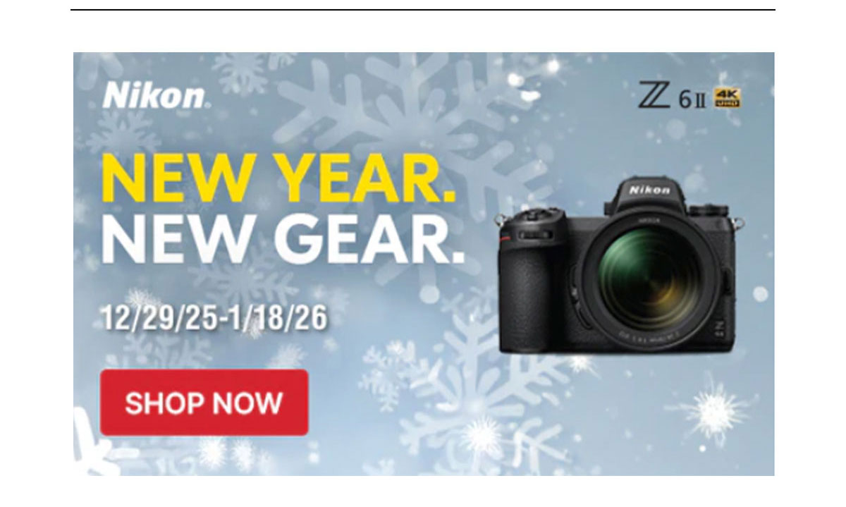 nikon: new year, new gear
