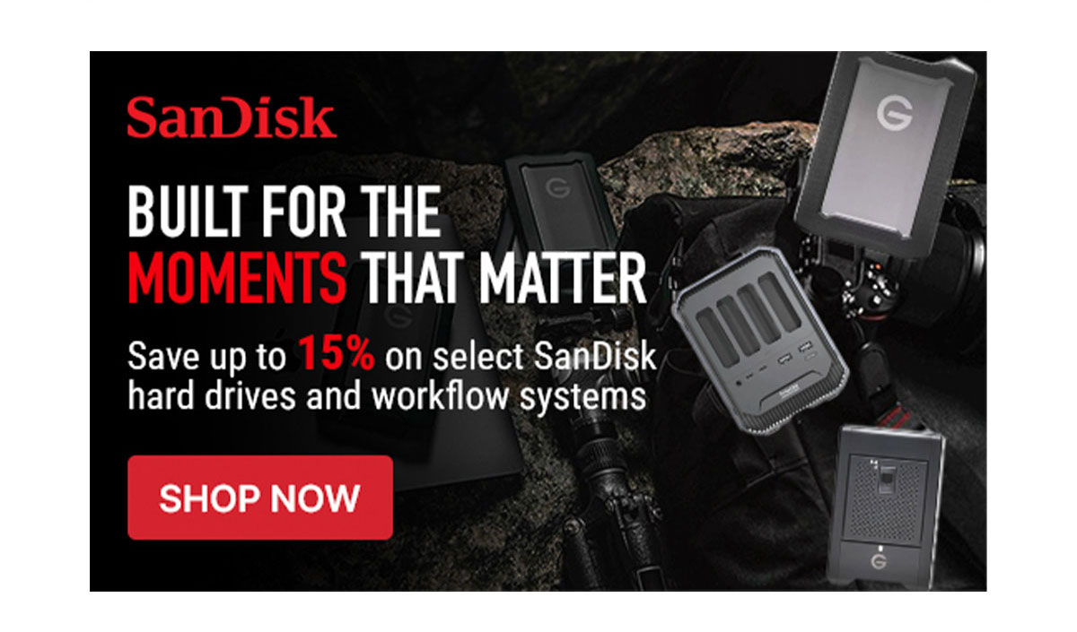 sandisk: save up to 15% off select gear