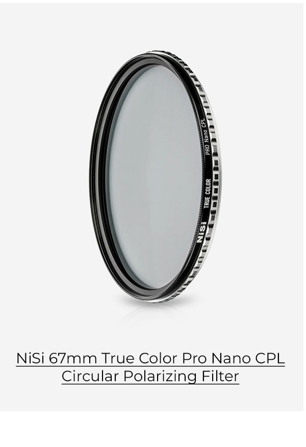 NiSi 67mm True Color CPL PRO Nano Circular Polarizing Filter