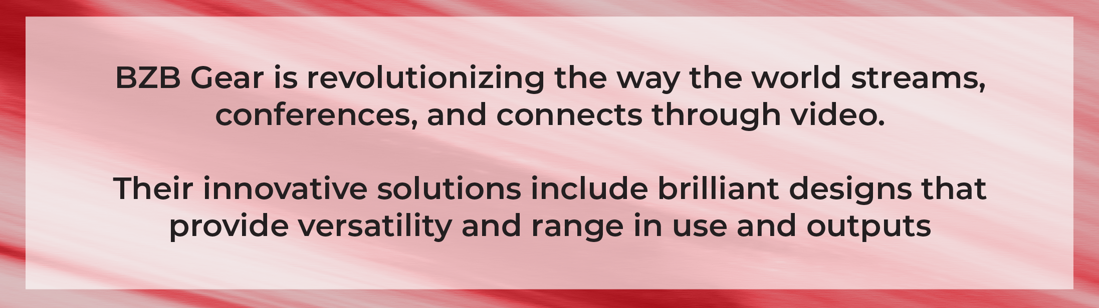 A New Kind Livestream Focus Camera