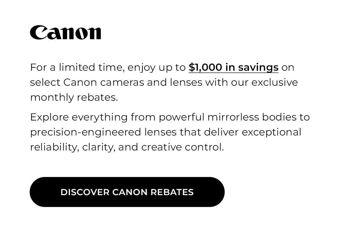 discover canon rebates