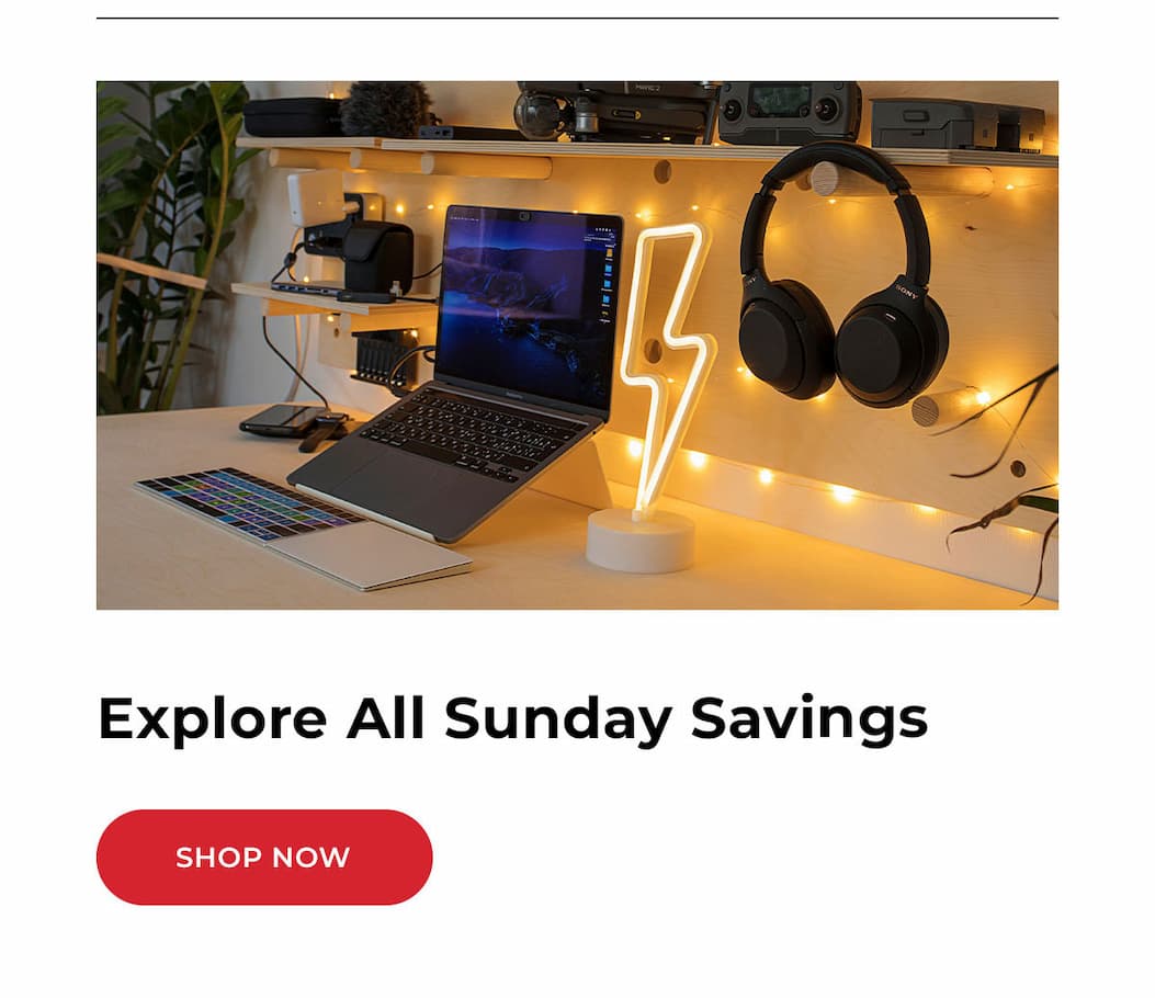 explore all sunday savings