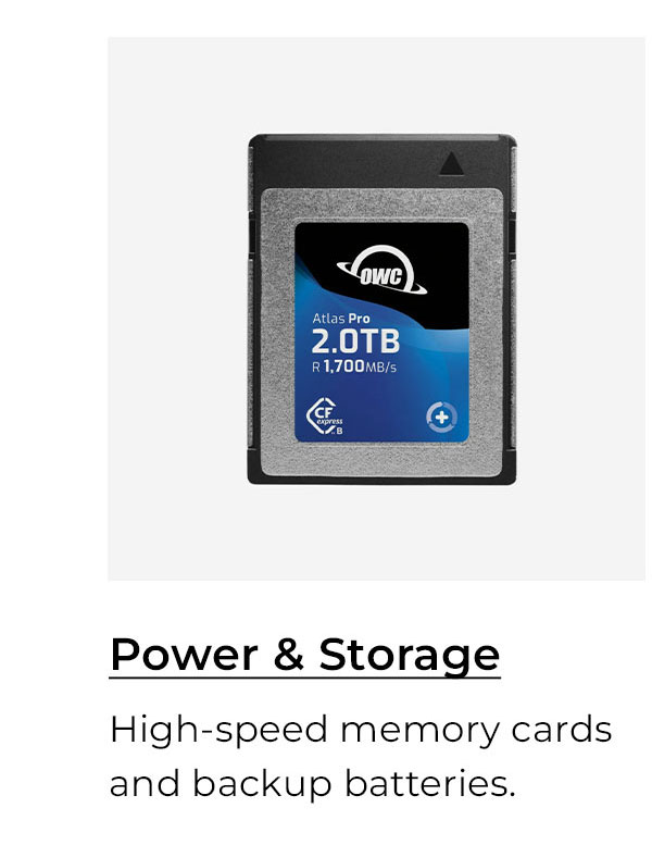 power and storage