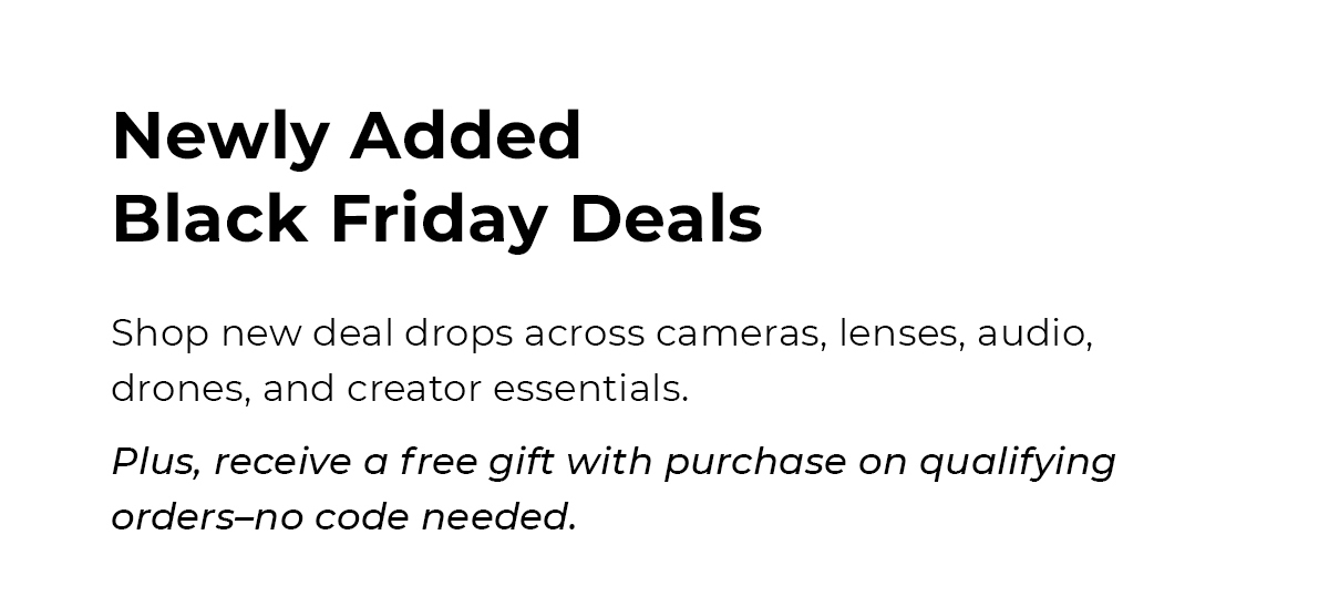 newly added black friday deals