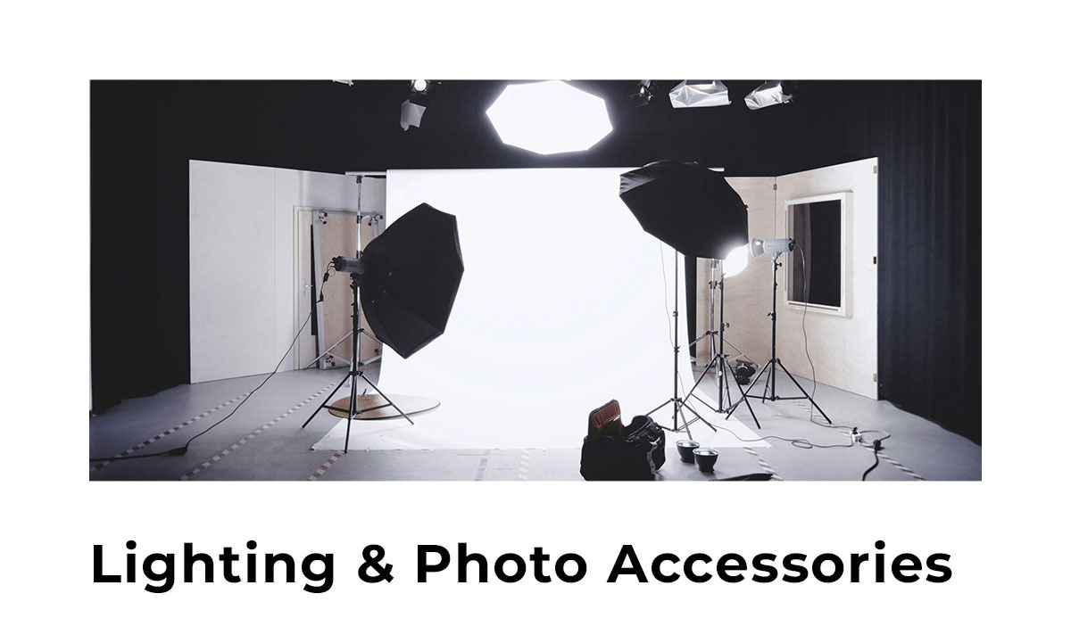 shop lighting and photo accessories 