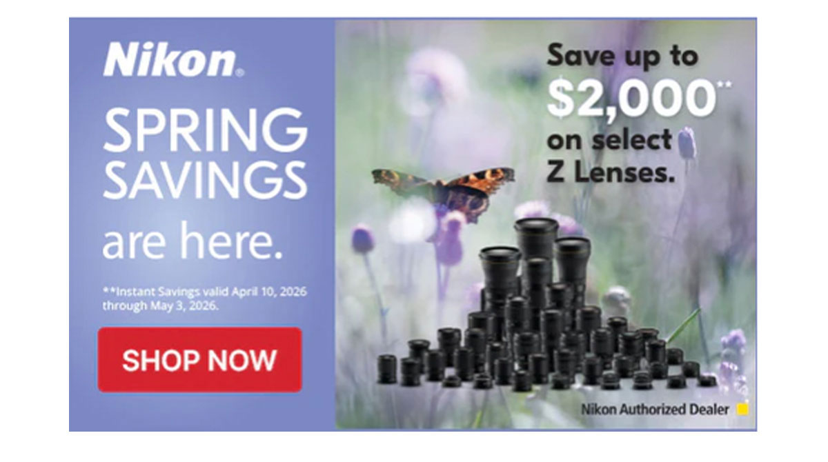 nikon spring savings are here