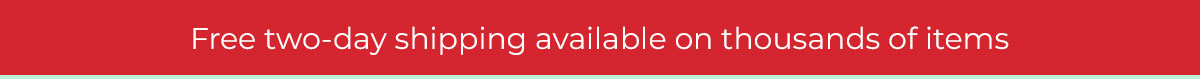 free two day shipping