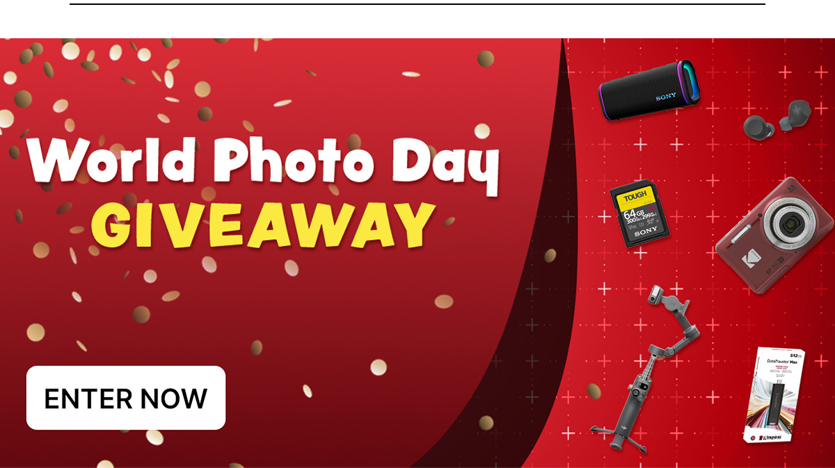 Enter World Photo Day Giveaway