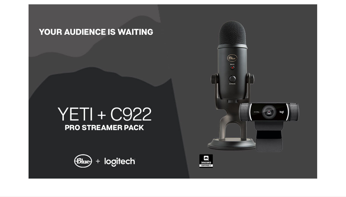 logitech: your audience is waiting