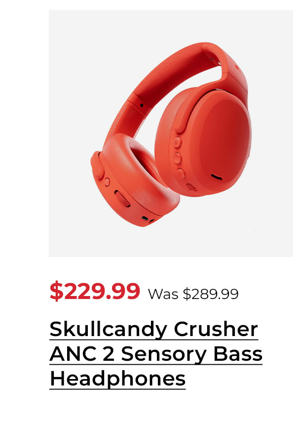 Skullcandy Crusher ANC 2 Sensory Bass Headphones (Plasma)