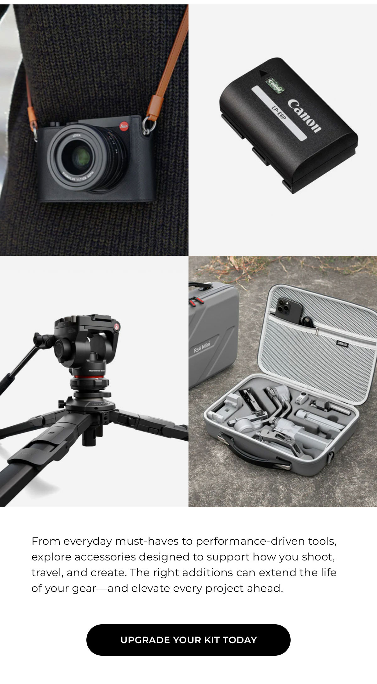 upgrade your kit today