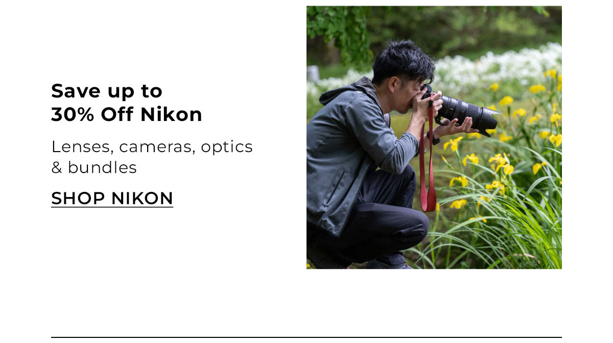 30% off nikon