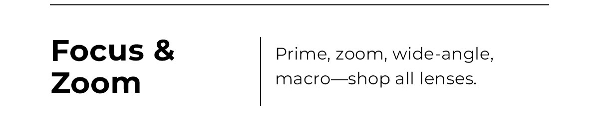 focus and zoom shop lenses